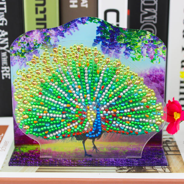 Peacock - DIY Diamond Painting Table Decoration – Breakencess